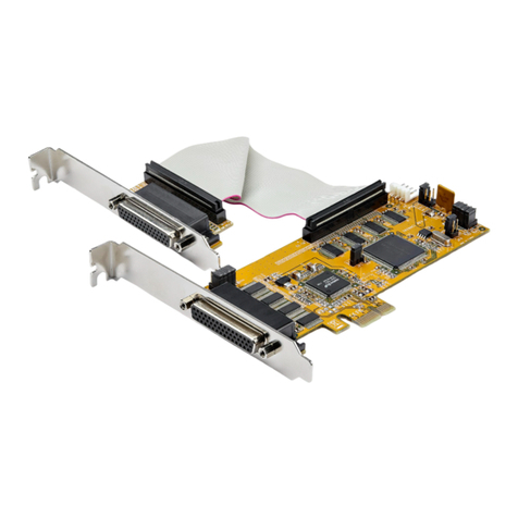 StarTech.com PEX8S1050LP quick start guide
