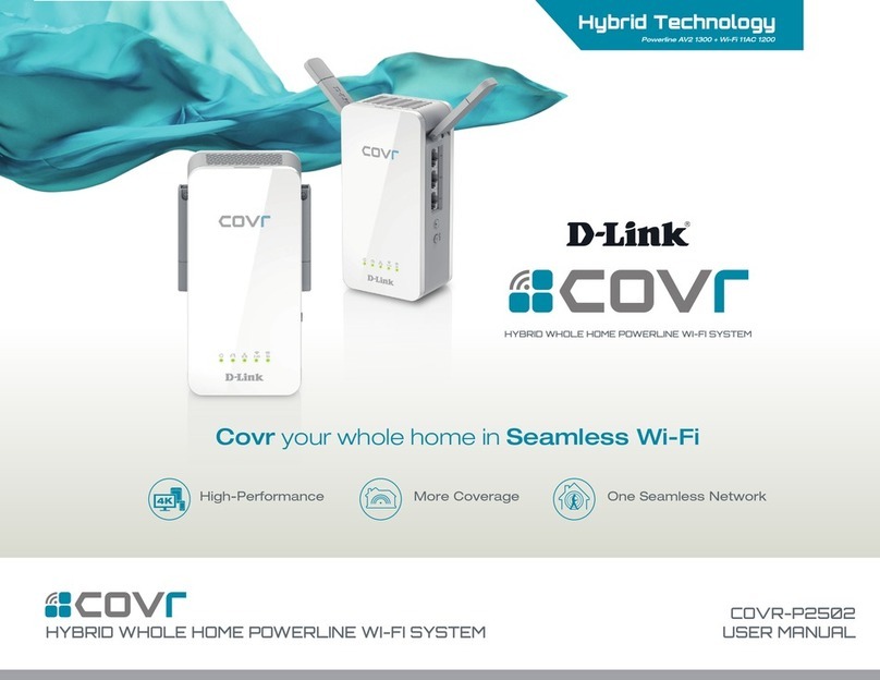 D-Link COVR-P2502/E User manual D-Link COVR-P2502/E User manual