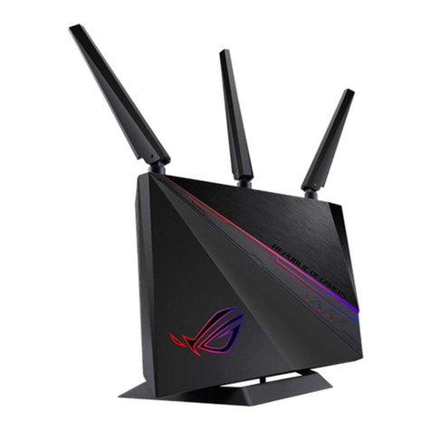 Asus Republic of Gamers GT-AC2900 User manual Asus Republic of Gamers GT-AC2900 User manual