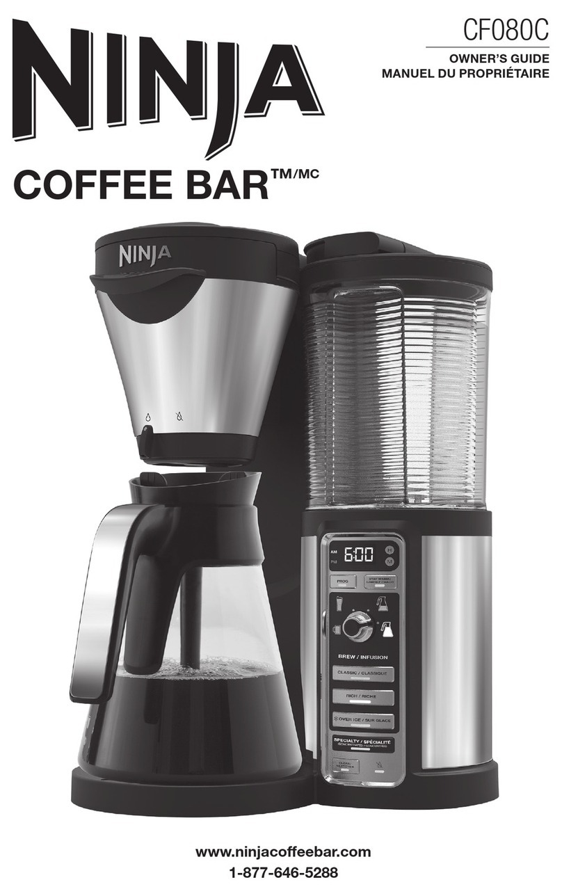 Ninja COFFEE BAR CF080C User manual