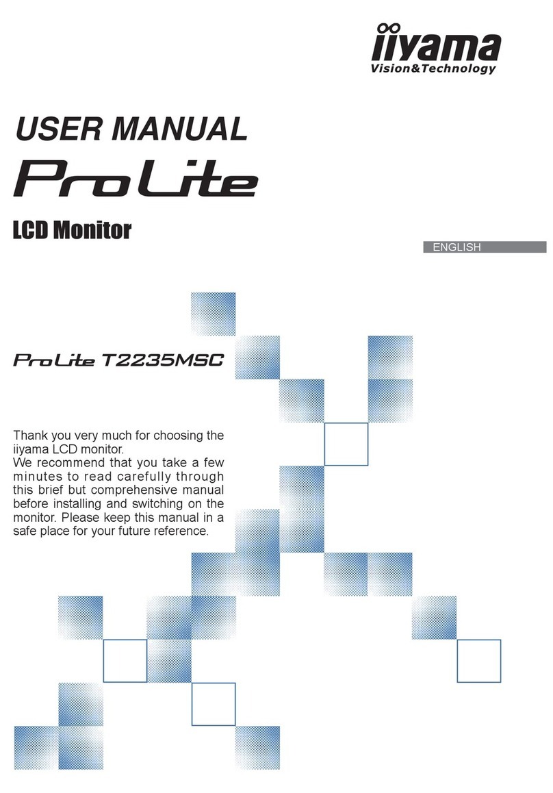 Iiyama ProLite T2235MSC-B1 User manual