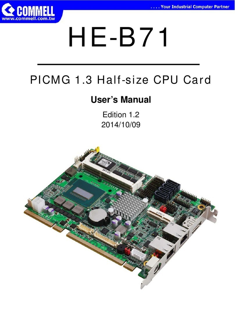 Commell HE-B71 User manual