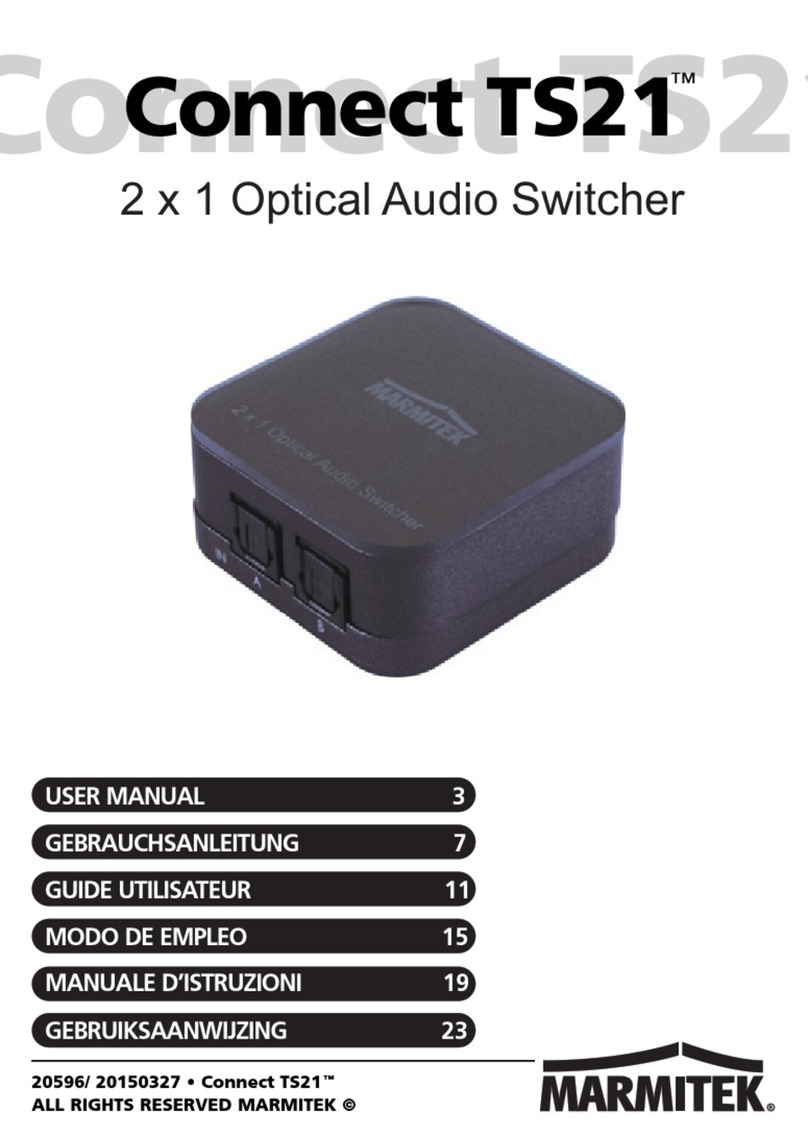 Marmitek Connect TS21 User manual