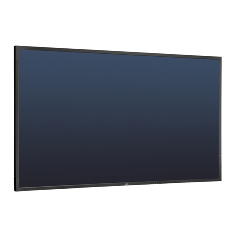 NEC MultiSync V552-DRD User manual