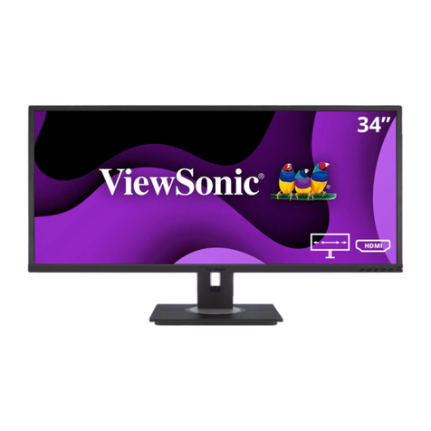 ViewSonic VG3448 User manual ViewSonic VG3448 User manual