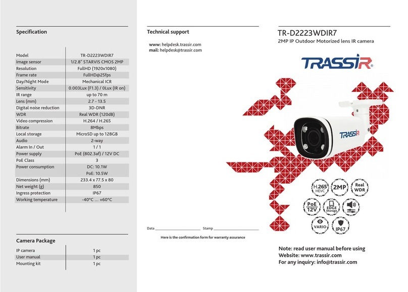 TRASSIR TR-D2223WDIR7 user manual