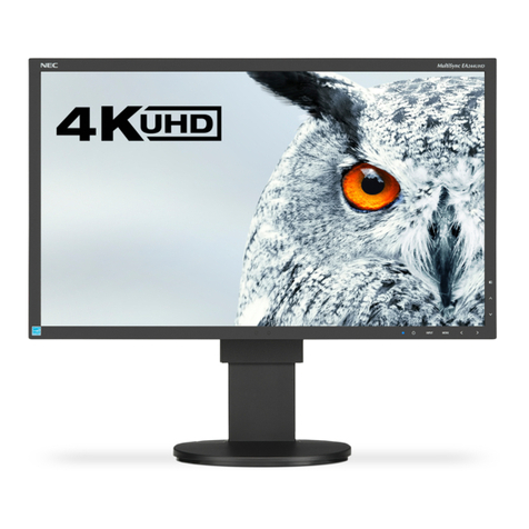 NEC MultiSync EA244UHD-BK User manual