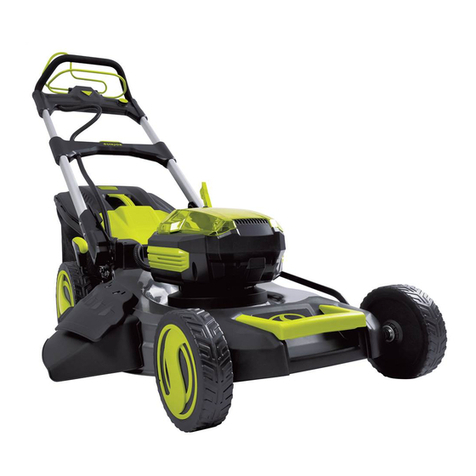 SNOWJOE SUNJOE iON100V-21LM User manual