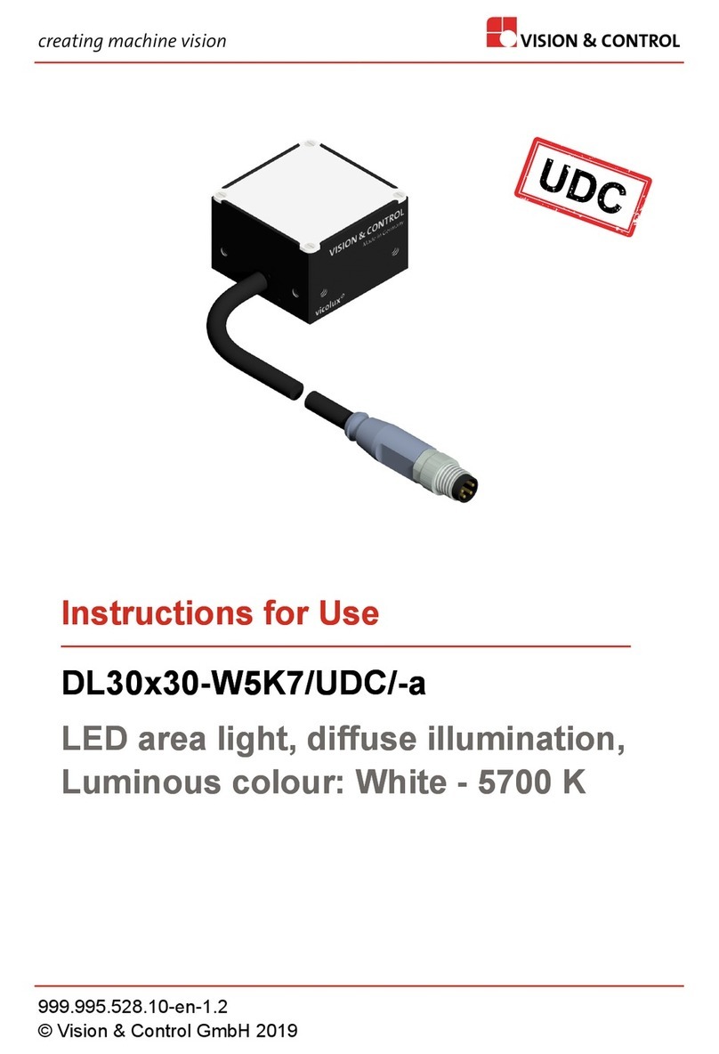Vision & Control DL30x30-W5K7/UDC/-a Instructions for use
