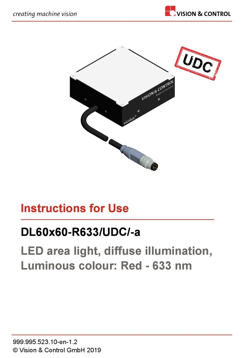 Vision & Control DL60x60-R633/UDC/-a Instructions for use