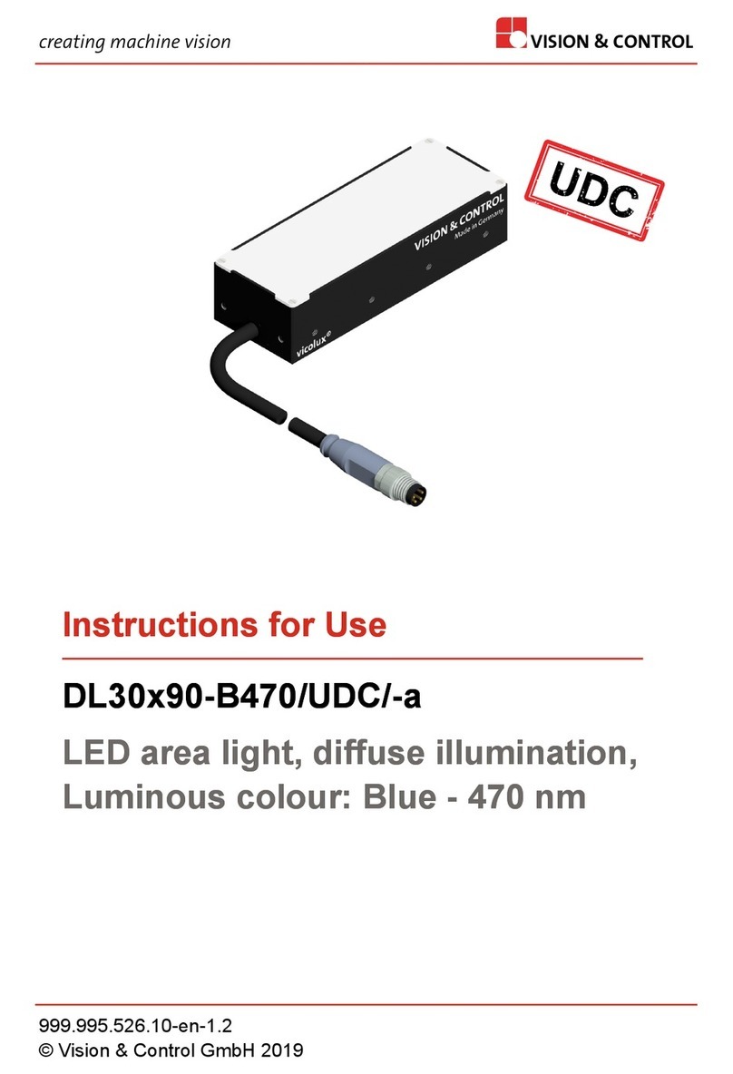 Vision & Control DL30x90-B470/UDC/-a User manual