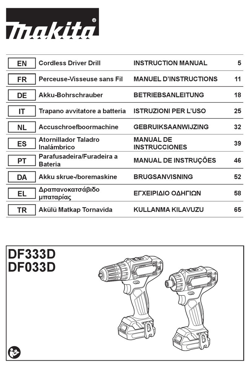Makita DF333DSAJ User manual