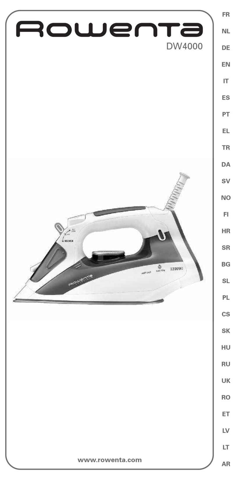 Rowenta DW4020D1 User manual