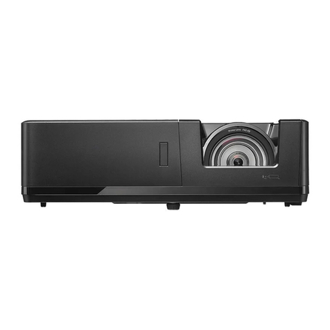 Optoma ZU606TSTe User manual Optoma ZU606TSTe User manual