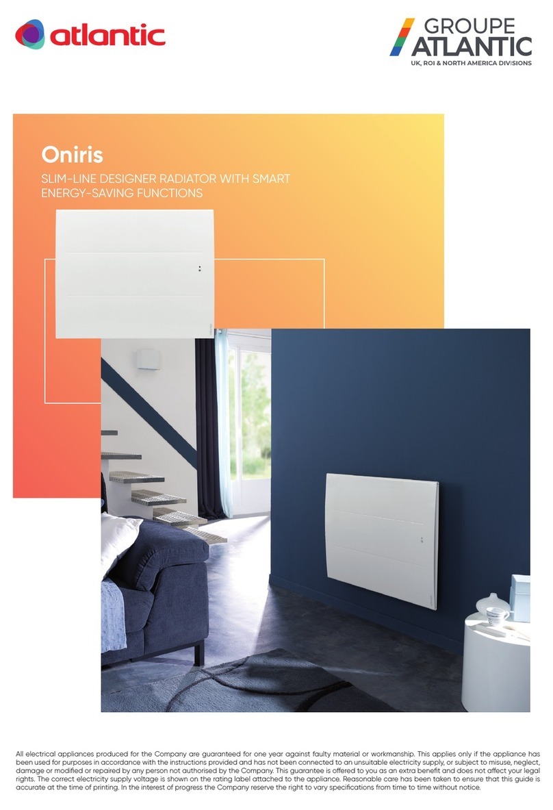 Atlantic Oniris AH503910 User manual
