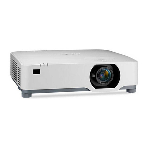 NEC NP-P525UL User manual