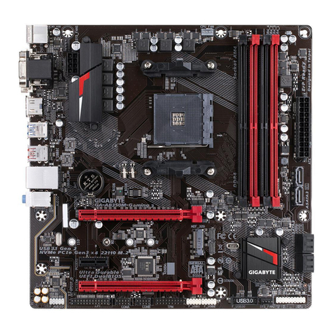 Gigabyte GA-AB350M-Gaming 3 User manual