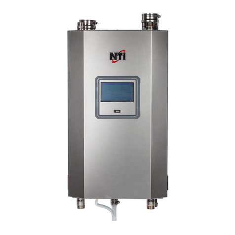 NTI Trinity Tft60 Installation and operation instructions for