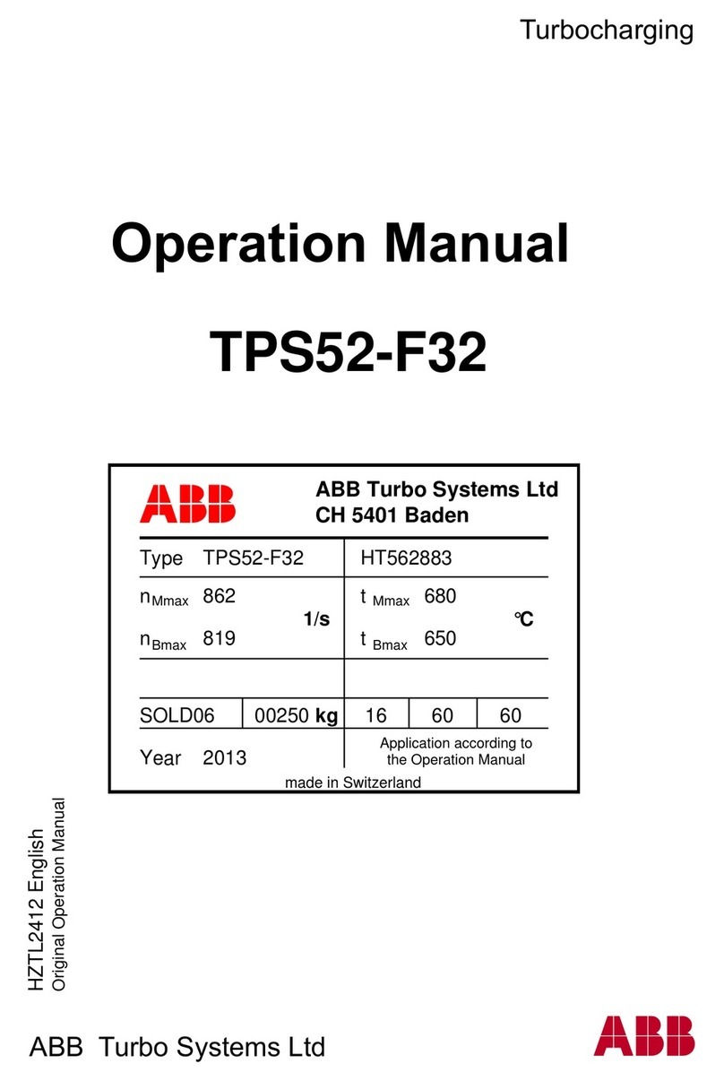 ABB HT562883 Operation manual