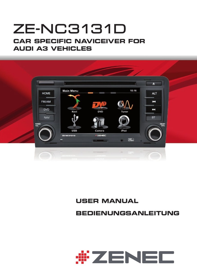 ZENEC NC3131D user manual