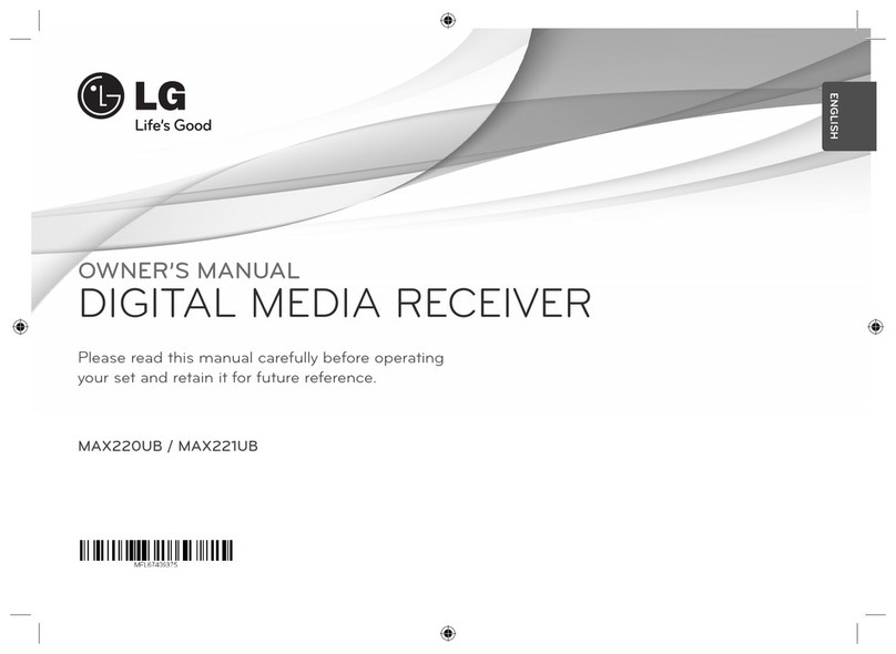 LG MAX221UB owner's manual