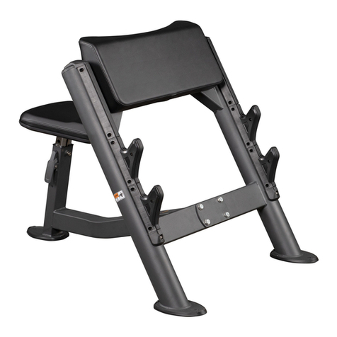 Taurus Studio Preacher Curl Assembly instructions