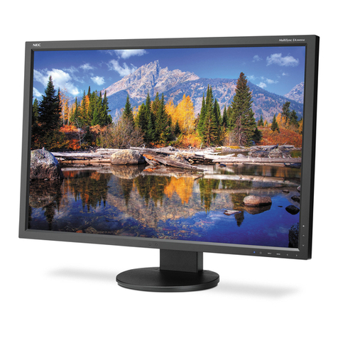 NEC MultiSync EA304WMi User manual