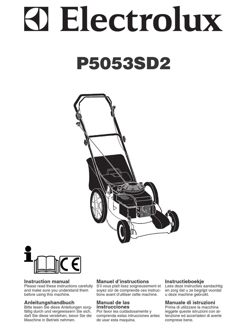 Electrolux P5053SD2 User manual