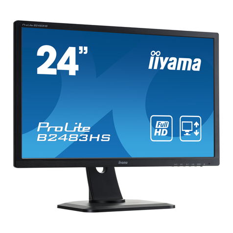 Iiyama ProLite B2483HS User manual