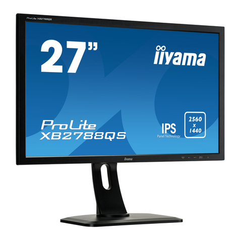 Iiyama ProLite XB2788QS-B1 User manual