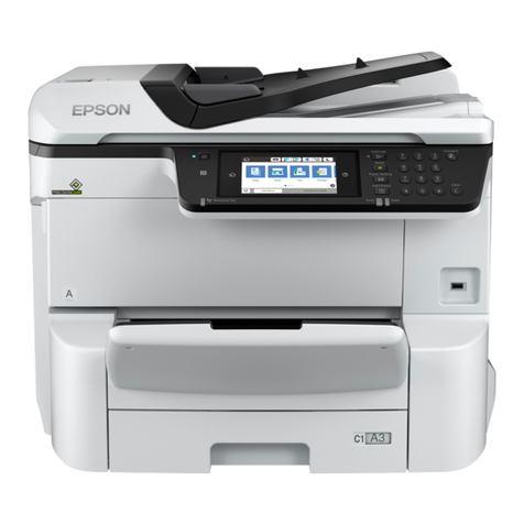Epson Workforce Pro WF-C8610 Series User manual