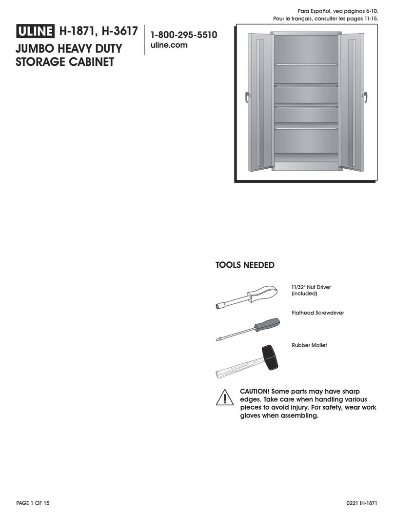 U-Line H-1871 User manual