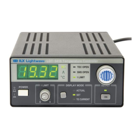 ILX Lightwave LDT-5416 User manual ILX Lightwave LDT-5416 User manual