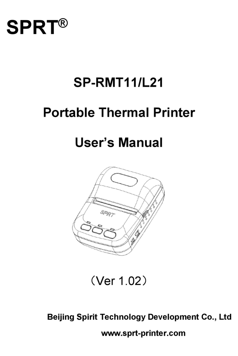 SPRT SP-RMT11/L21 user manual