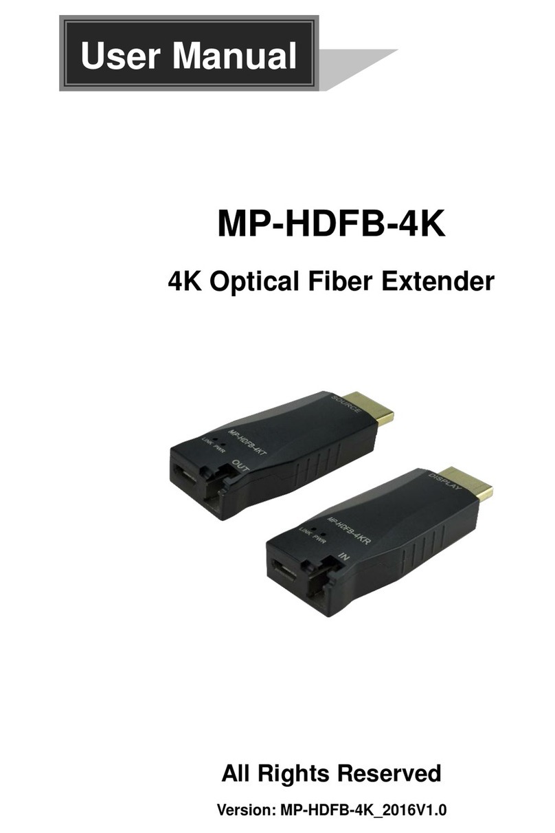 Milestone MP-HDFB-4K user manual