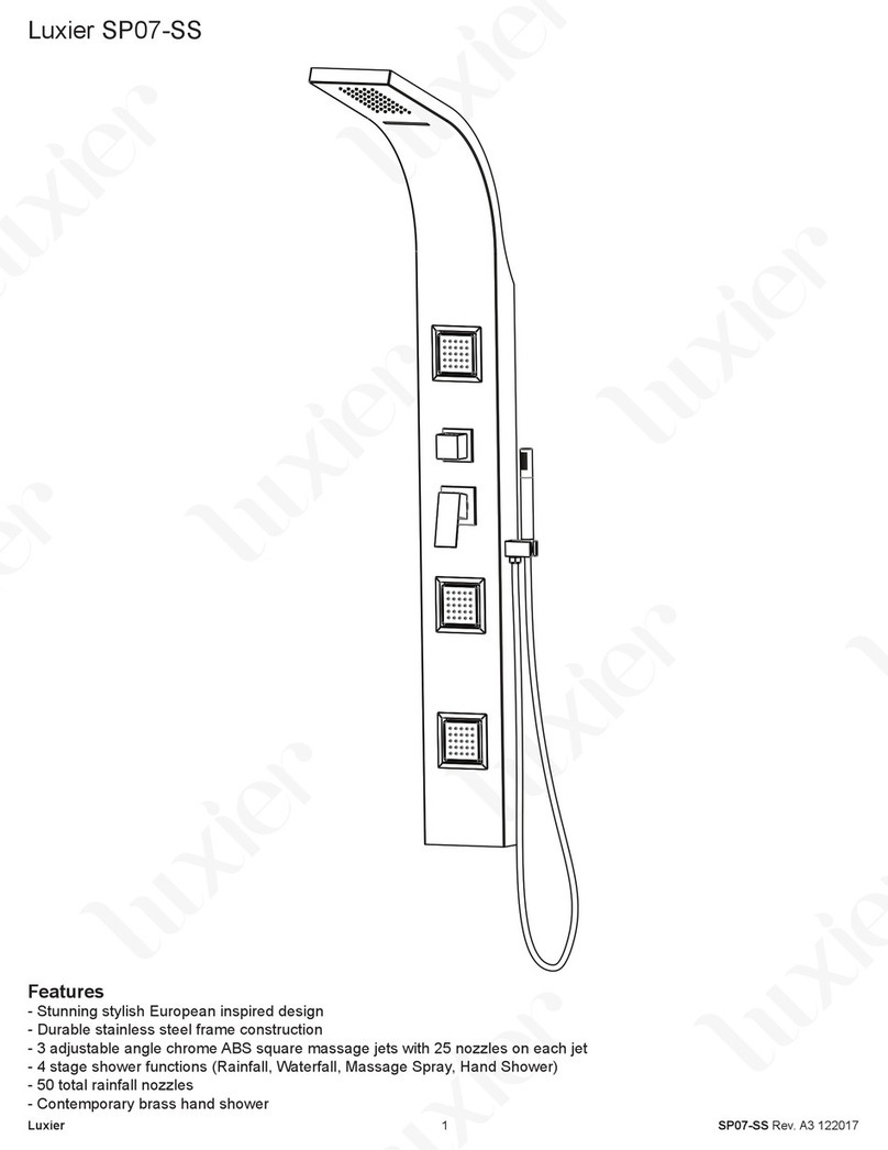 Luxier SP07-SS User manual Luxier SP07-SS User manual