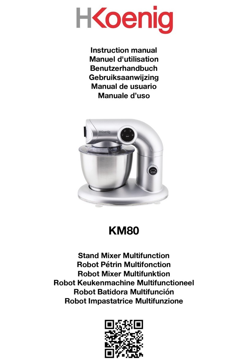 Koenig KM80 instruction manual