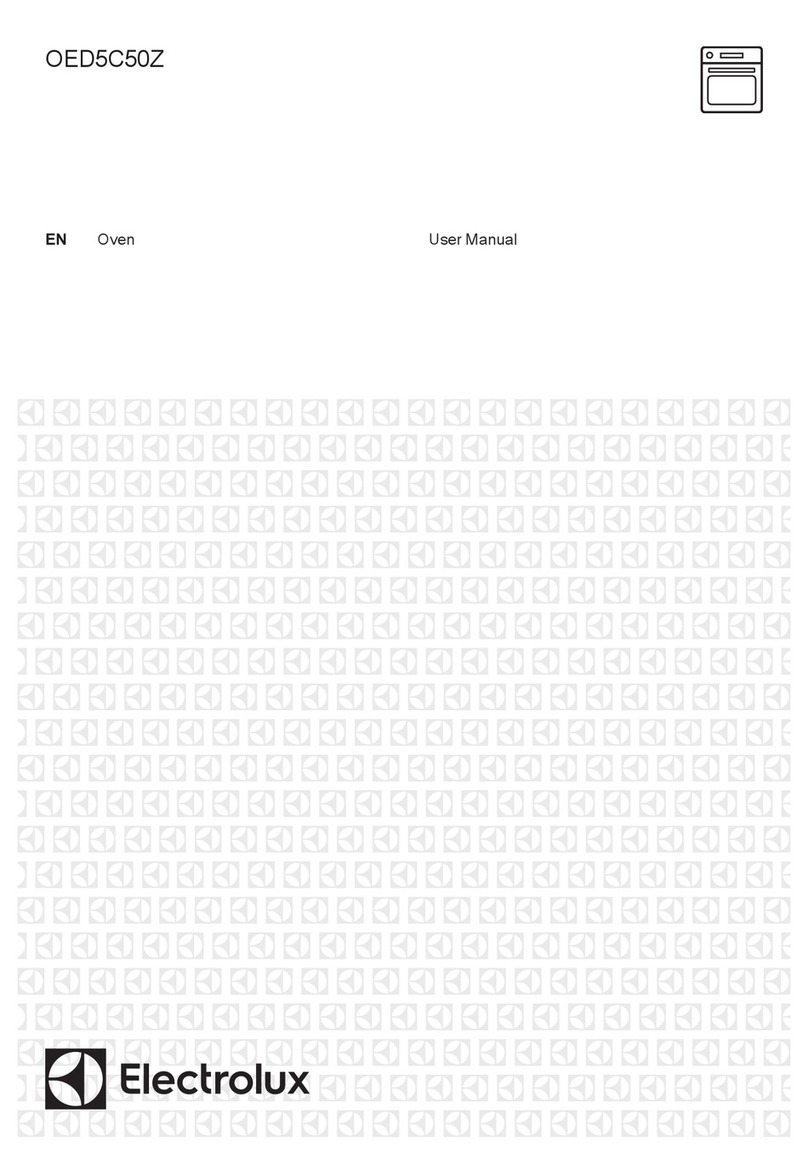 Electrolux OED5C50Z user manual