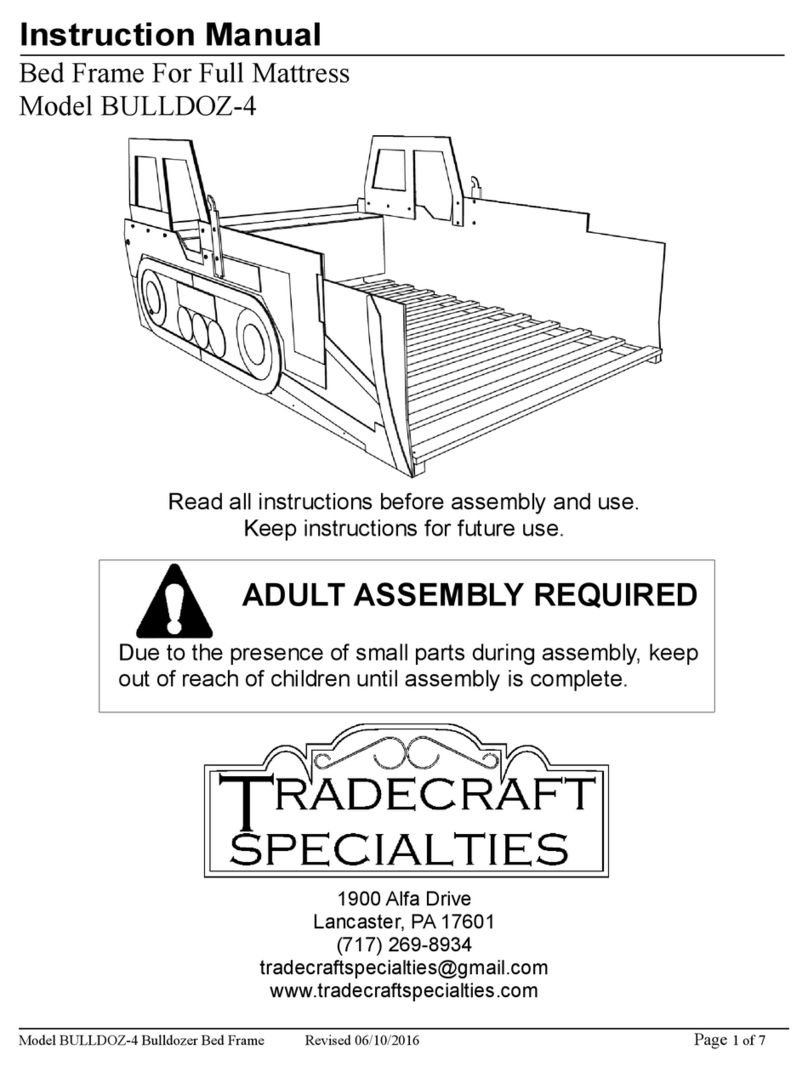 Tradecraft Specialties BULLDOZ-4 instruction manual Tradecraft Specialties BULLDOZ-4 instruction manual