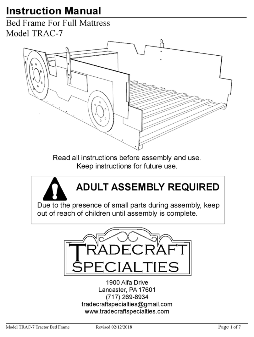 Tradecraft Specialties TRAC-7 instruction manual