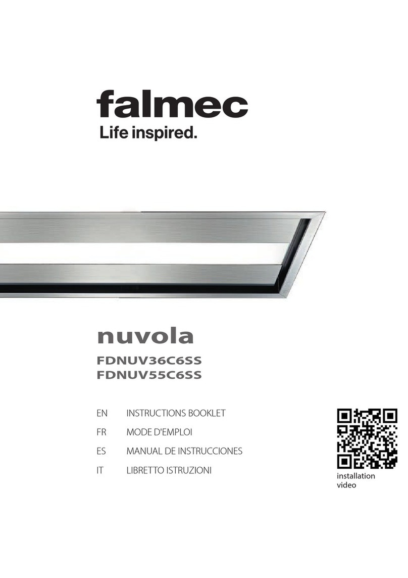 FALMEC FDNUV36C6SS User manual