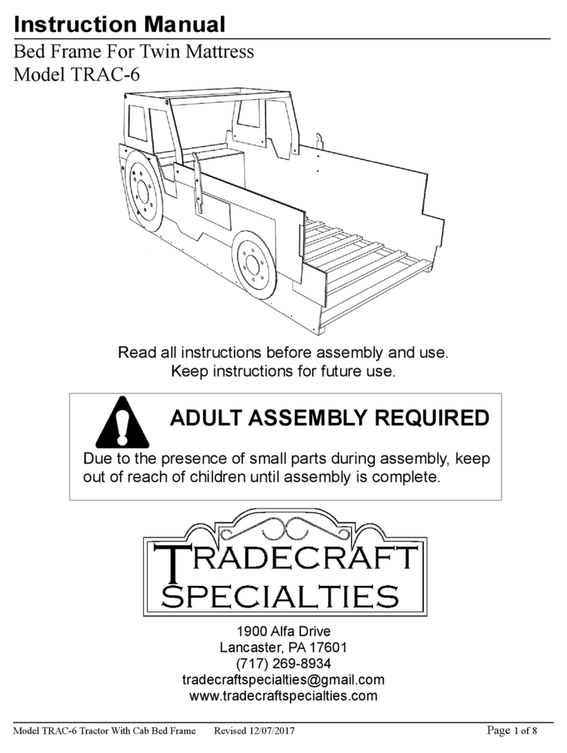 Tradecraft Specialties TRAC-6 instruction manual