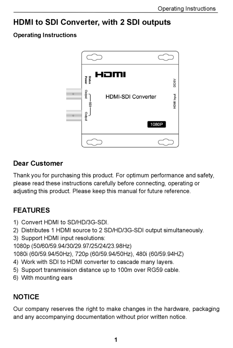 LINK-MI LM-HSD3 User manual