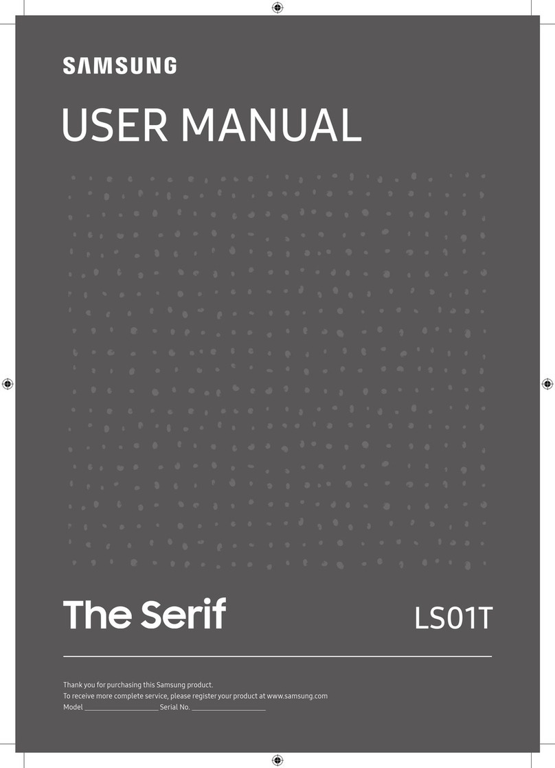 Samsung The Serif QA55LS01T User manual