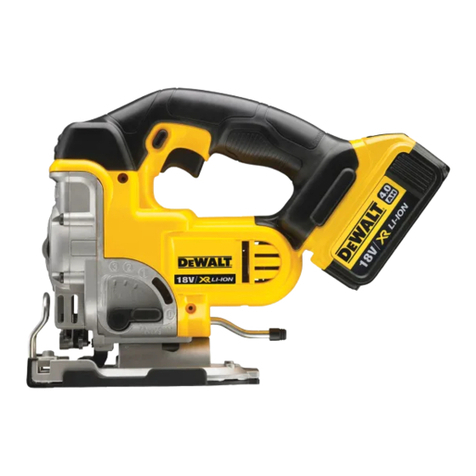 DeWalt XR DCS331 User manual