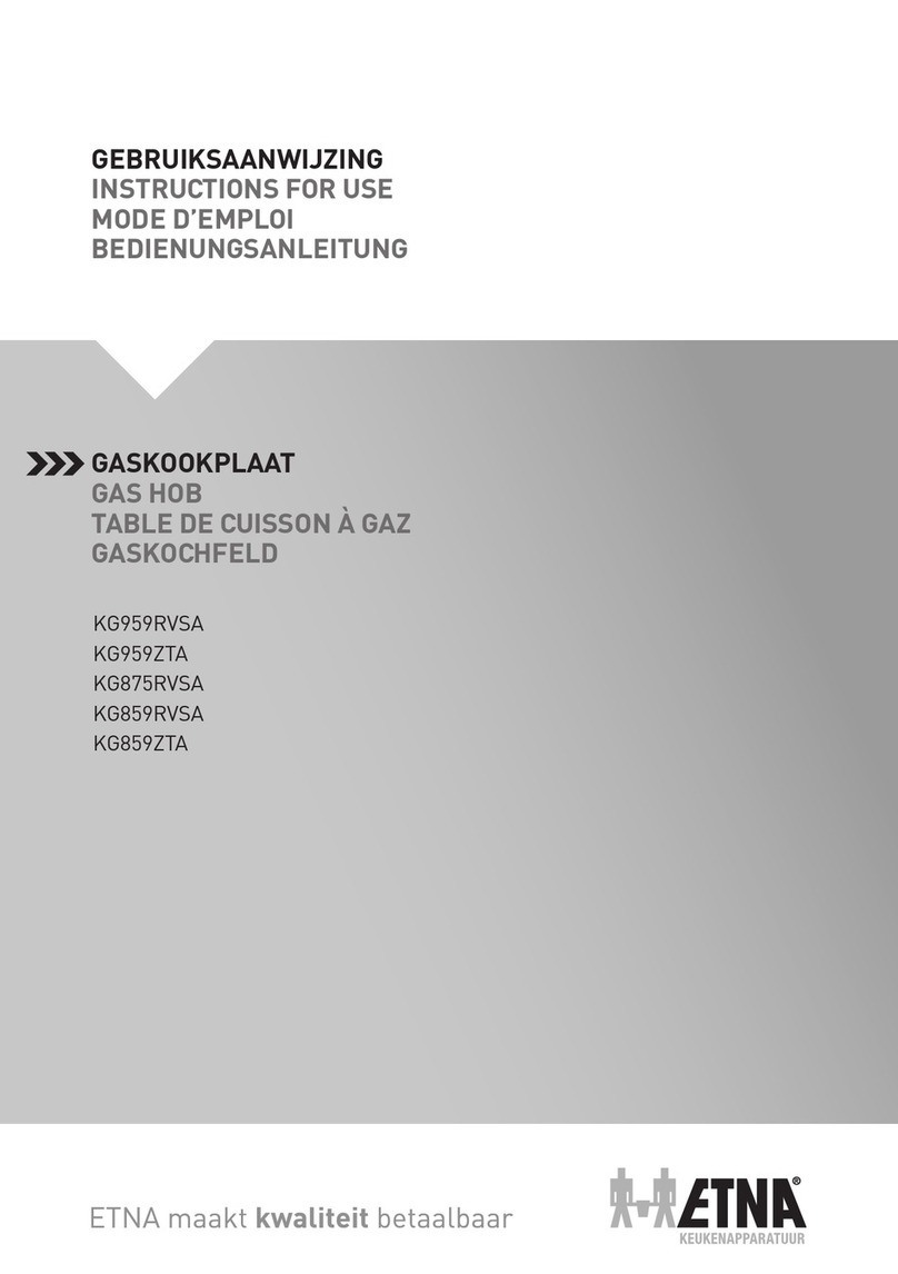 ETNA KG959RVSA User manual ETNA KG959RVSA User manual