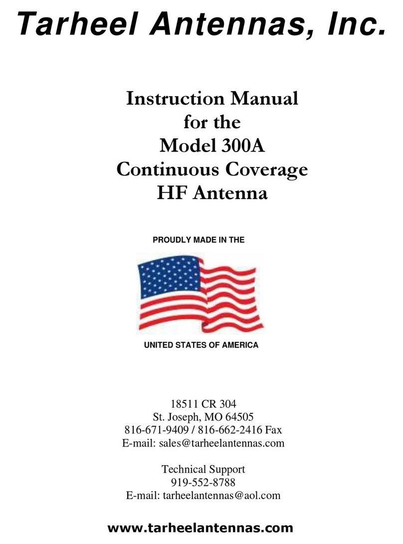 Tarheel Antennas 300A User manual