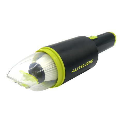 SNOWJOE Sunjoe AJV1000-RM User manual