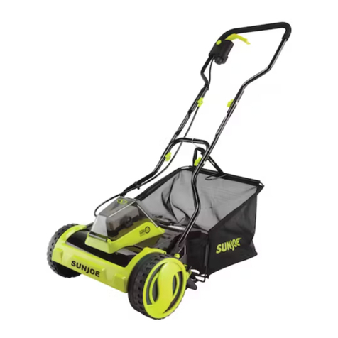 SNOWJOE Sunjoe 24V-CRLM15-CT-RM User manual
