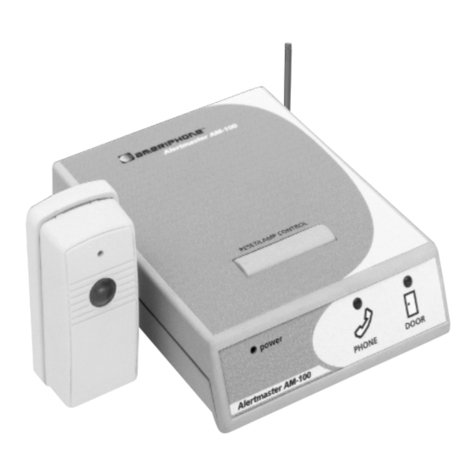 Plantronics Walker Ameriphone AlertMaster AM100 user guide